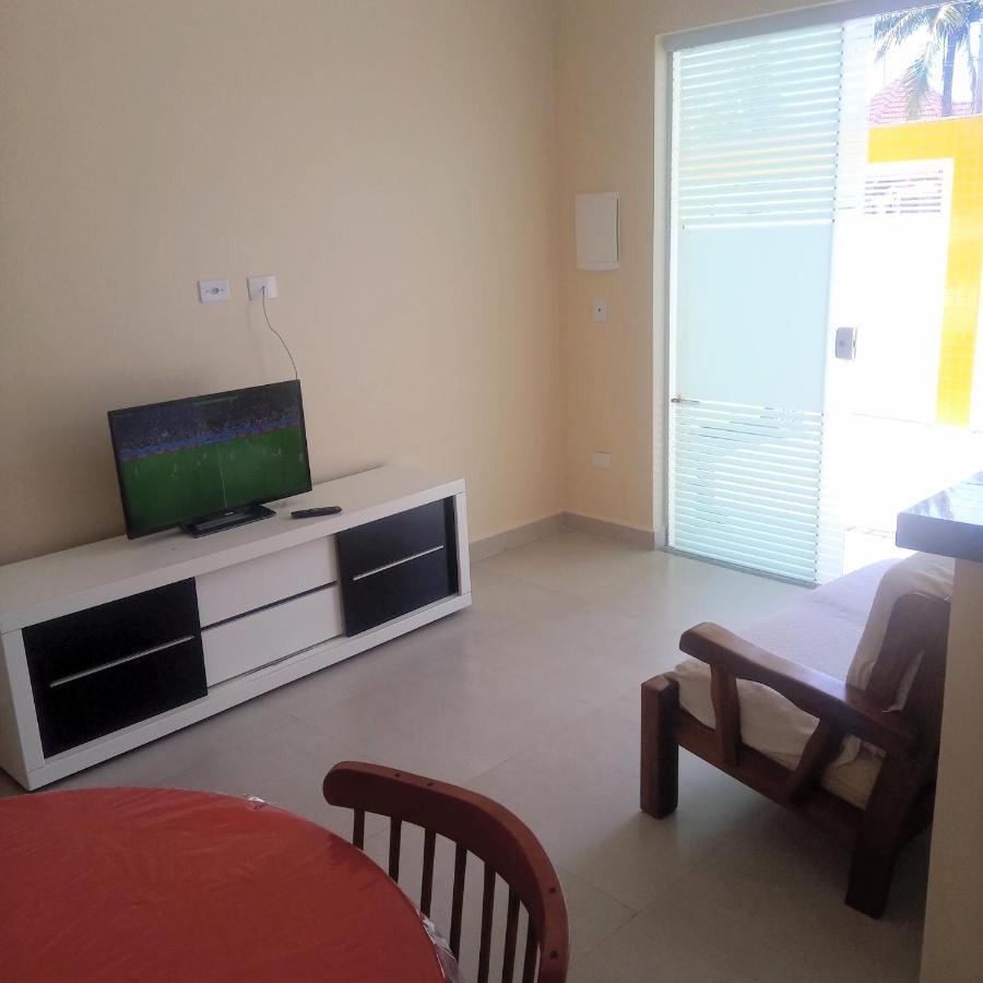 Apto Aluguel Na Temporada Pe Na Areia Peruibe Sp Exteriör bild