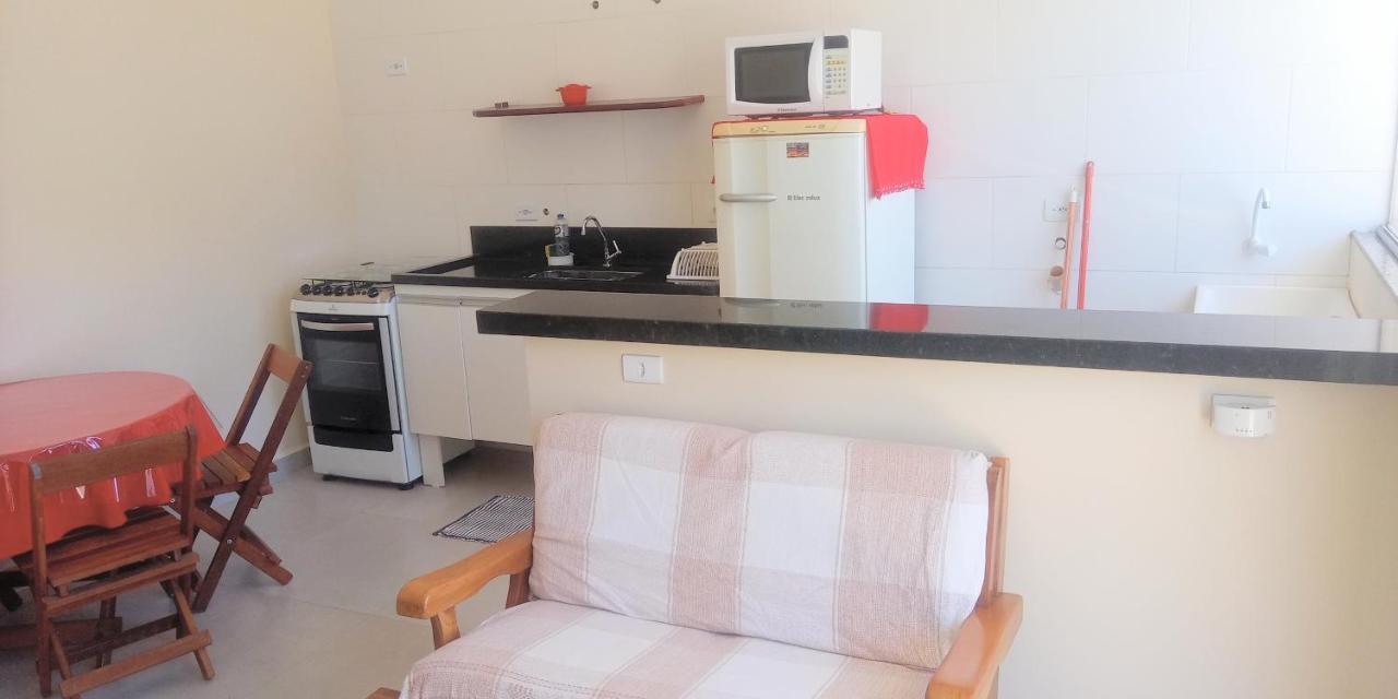 Apto Aluguel Na Temporada Pe Na Areia Peruibe Sp Exteriör bild