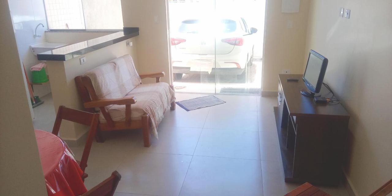 Apto Aluguel Na Temporada Pe Na Areia Peruibe Sp Exteriör bild